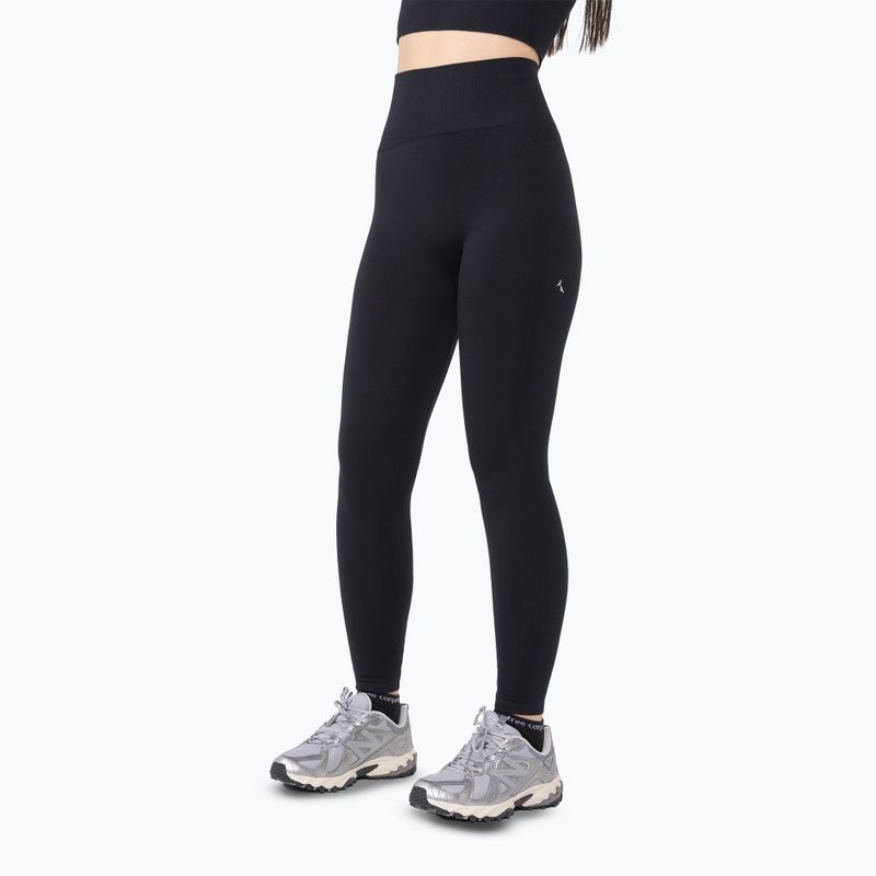 Legginsy treningowe damskie Carpatree Dopamine Buzz Seamless obsidian black 6