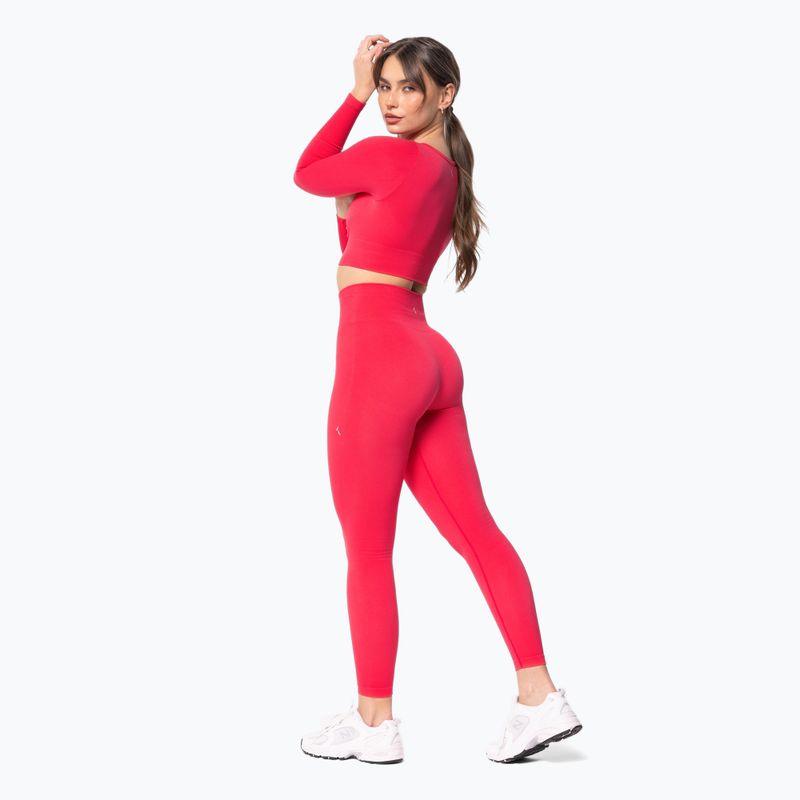 Longsleeve treningowy damski Carpatree Dopamine Buzz Seamless coral paradise pink 3