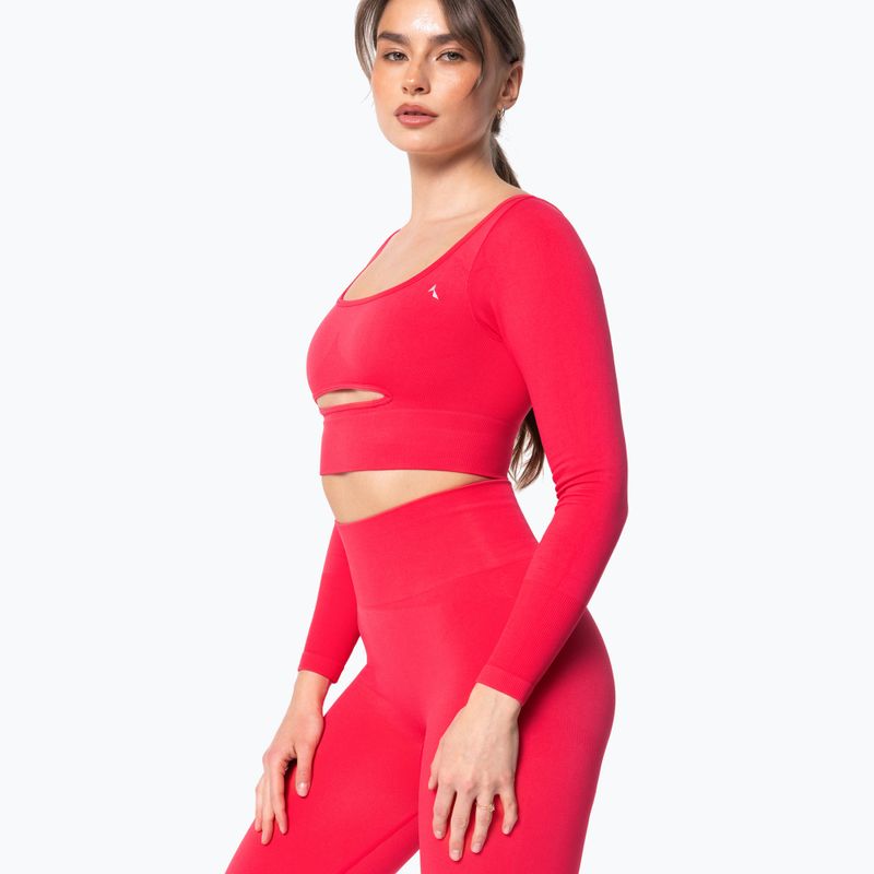 Longsleeve treningowy damski Carpatree Dopamine Buzz Seamless coral paradise pink 5