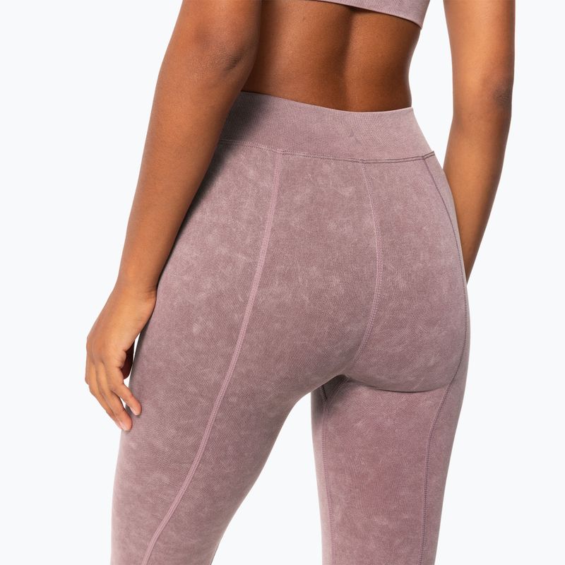 Legginsy treningowe damskie Carpatree Marble Story Seamless rose/quartz pink 9