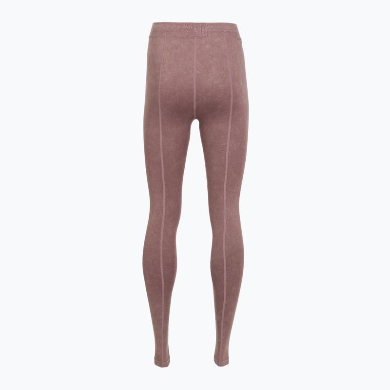 Legginsy treningowe damskie Carpatree Marble Story Seamless rose/quartz pink 2