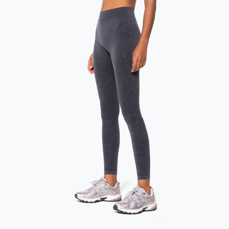Legginsy treningowe damskie Carpatree Marble Story Seamless midnight mist black 5