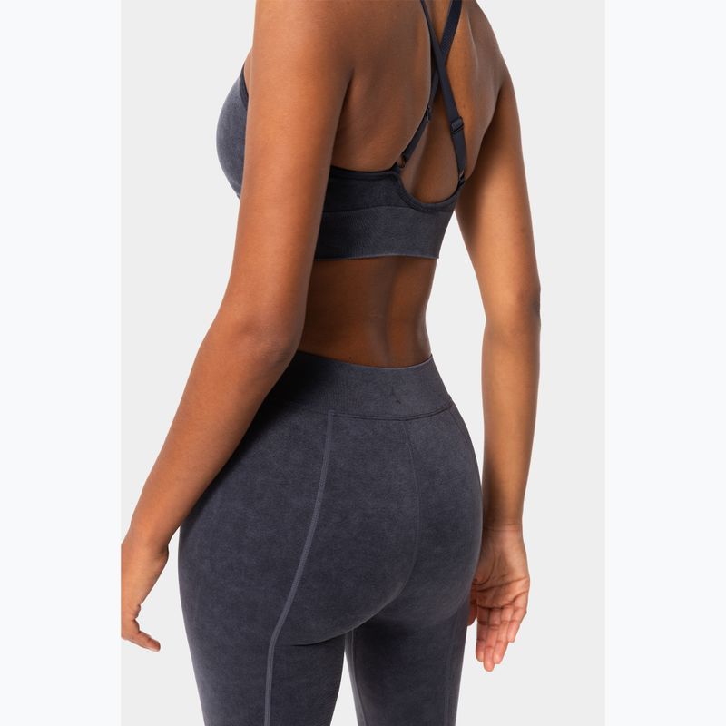 Legginsy treningowe damskie Carpatree Marble Story Seamless midnight mist black 8