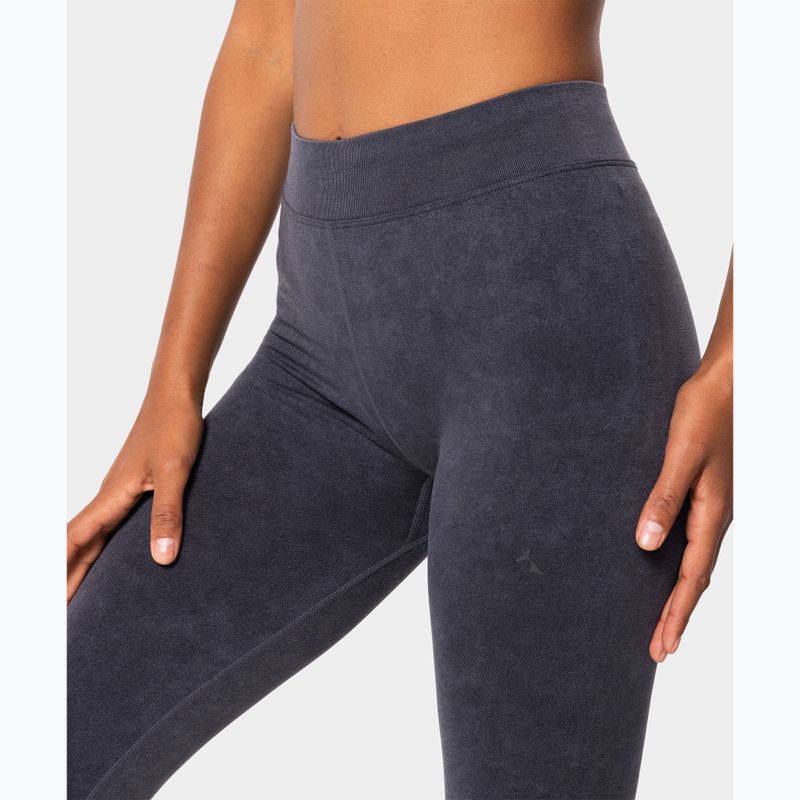 Legginsy treningowe damskie Carpatree Marble Story Seamless midnight mist black 9