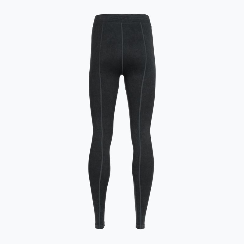 Legginsy treningowe damskie Carpatree Marble Story Seamless midnight mist black 2