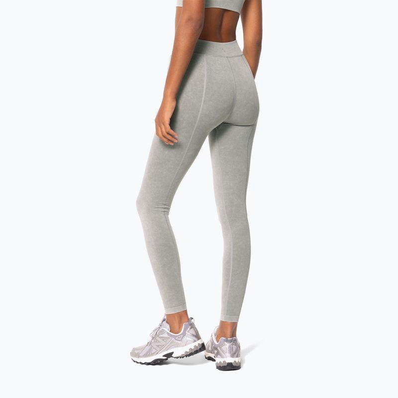 Legginsy treningowe damskie Carpatree Marble Story Seamless dune sage/green 3