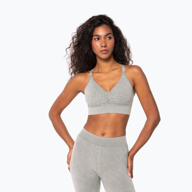 Legginsy treningowe damskie Carpatree Marble Story Seamless dune sage/green 7