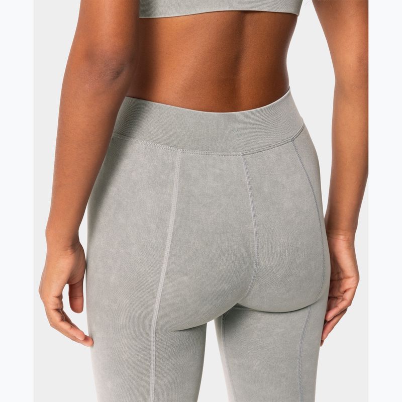Legginsy treningowe damskie Carpatree Marble Story Seamless dune sage/green 9