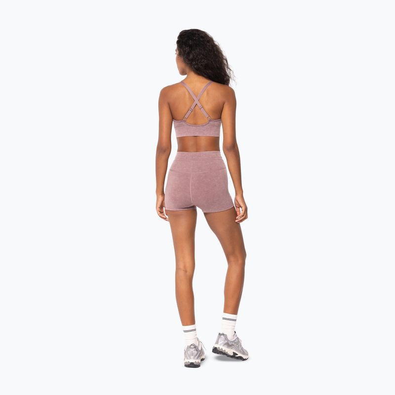 Spodenki treningowe damskie Carpatree Marble Story Seamless rose/quartz pink 5