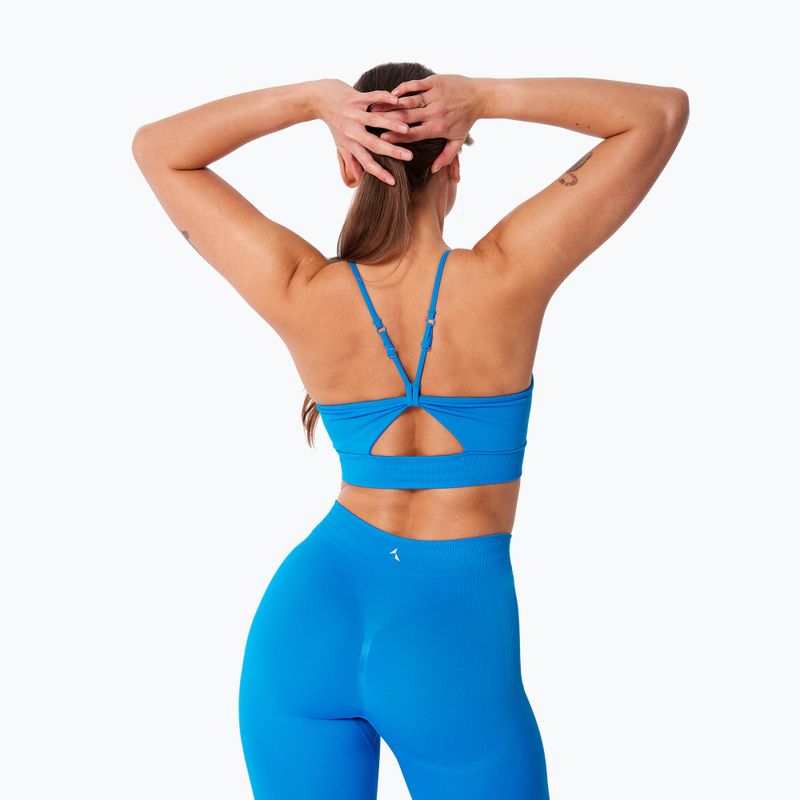 Biustonosz treningowy Carpatree Eris Seamless electric blue 2