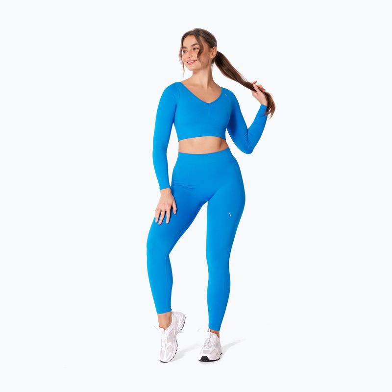 Longsleeve treningowy damski Carpatree Eris Seamless orchid black 2