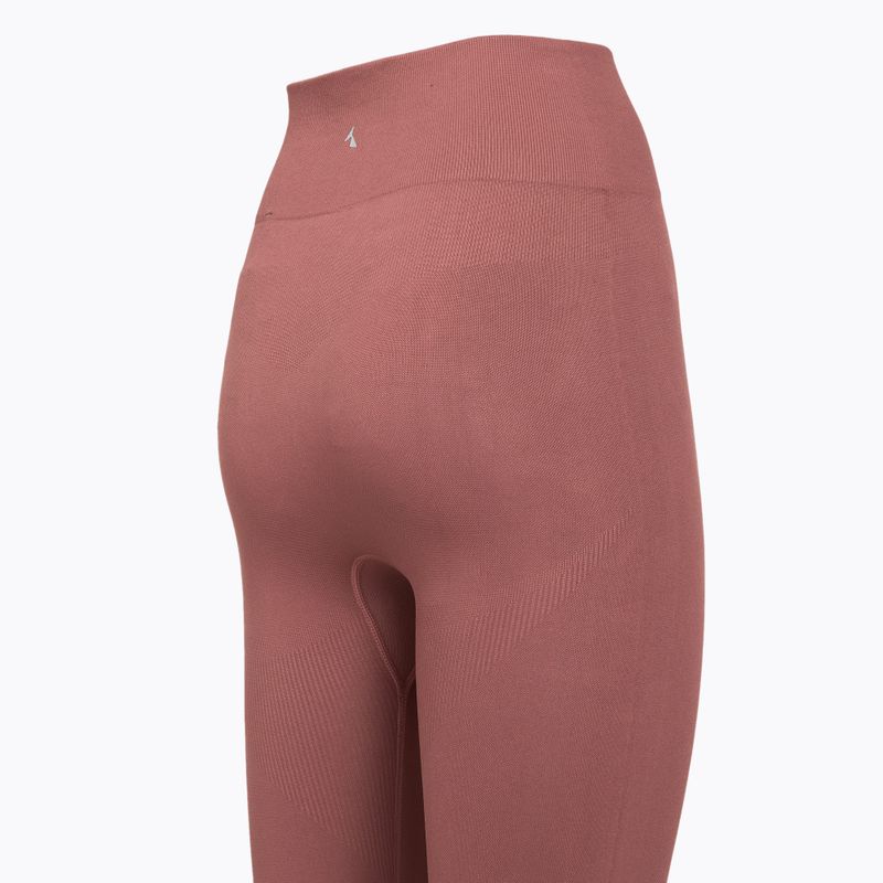 Legginsy treningowe damskie Carpatree Dopamine Buzz Seamless rose/brown 9