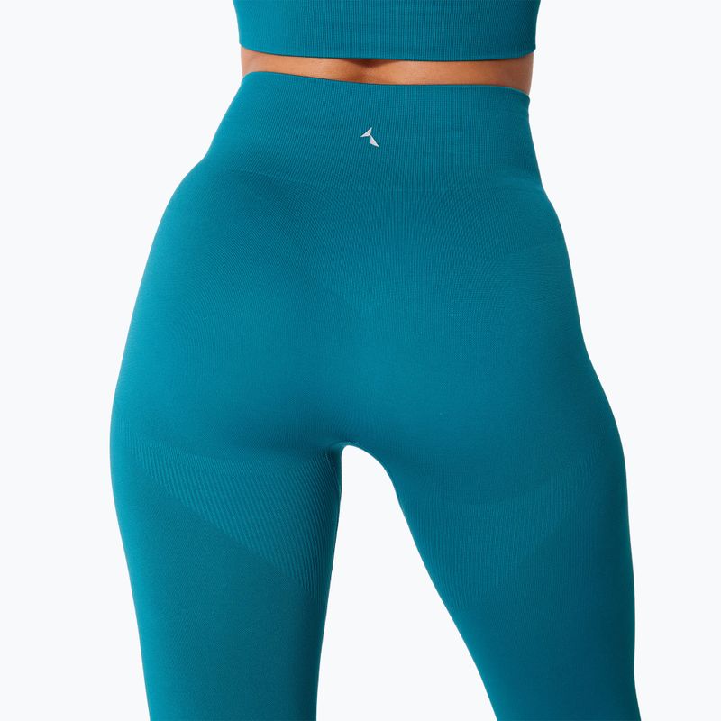 Legginsy treningowe damskie Carpatree Dopamine Buzz Seamless petrol green 7