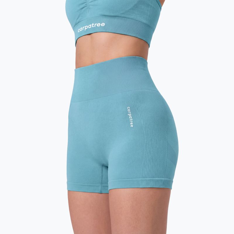 Spodenki treningowe damskie Carpatree Allure Seamless milky blue 2