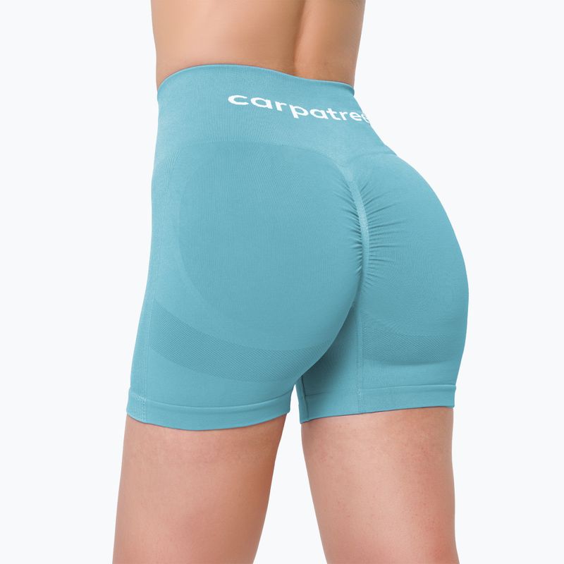 Spodenki treningowe damskie Carpatree Allure Seamless milky blue 3