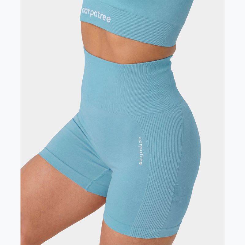 Spodenki treningowe damskie Carpatree Allure Seamless milky blue 4