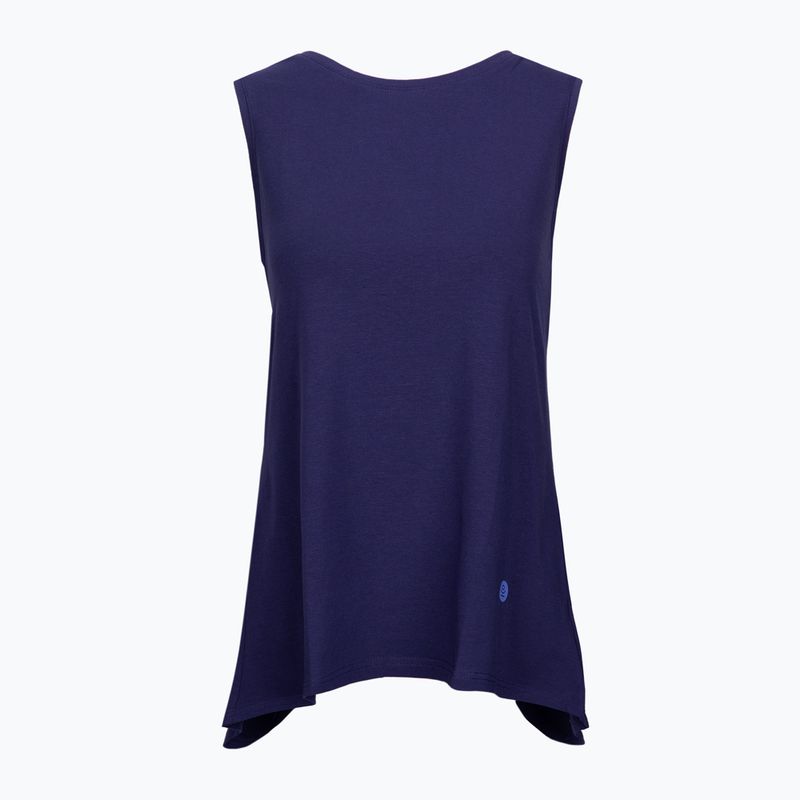 Top do jogi damski Moonholi Galaxy Open Back Tank niebieski 216