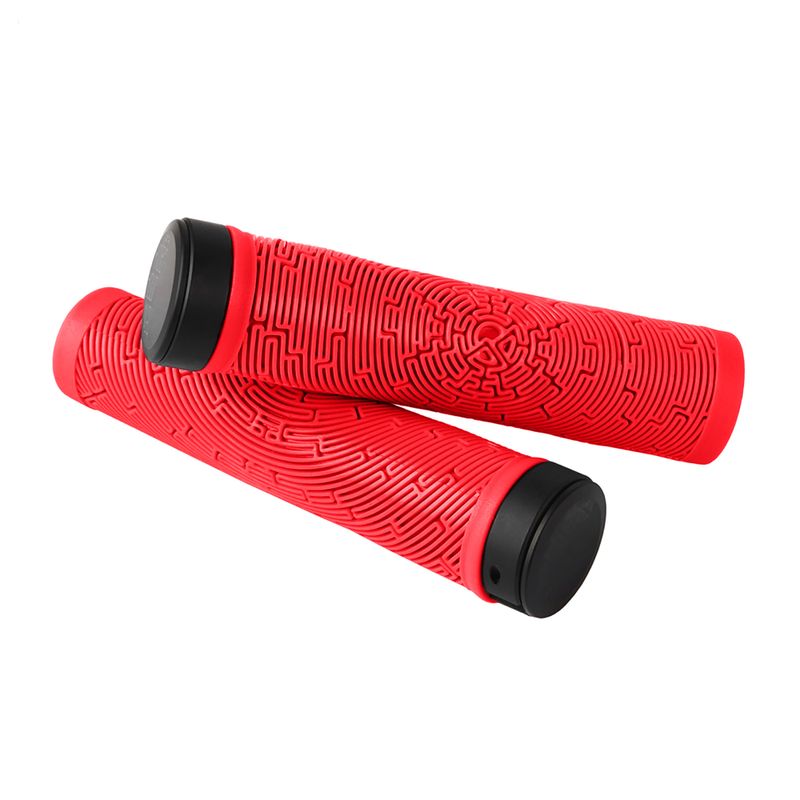 Chwyty kierownicy Dartmoor Maze red 4