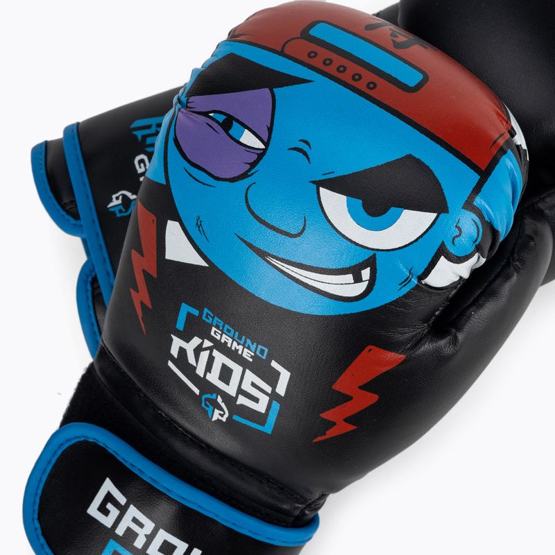 Rękawice bokserskie dziecięce Ground Game Prodigy czarne/multi 4