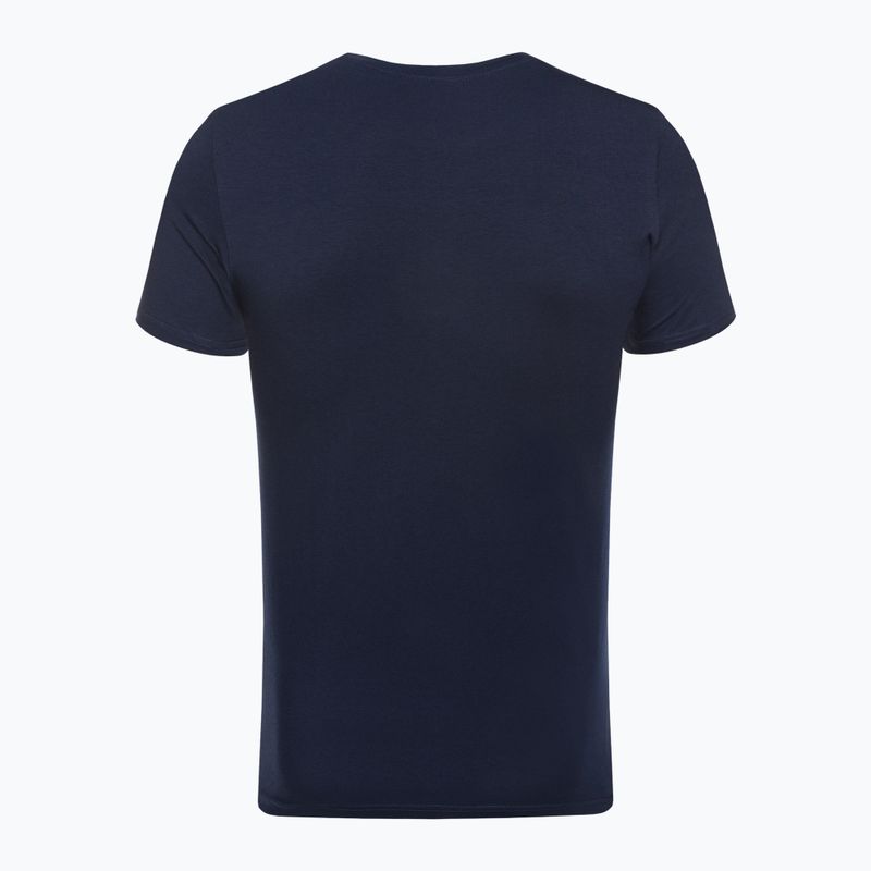 T-shirt męski Ground Game Minimal 2.0 granatowy 3