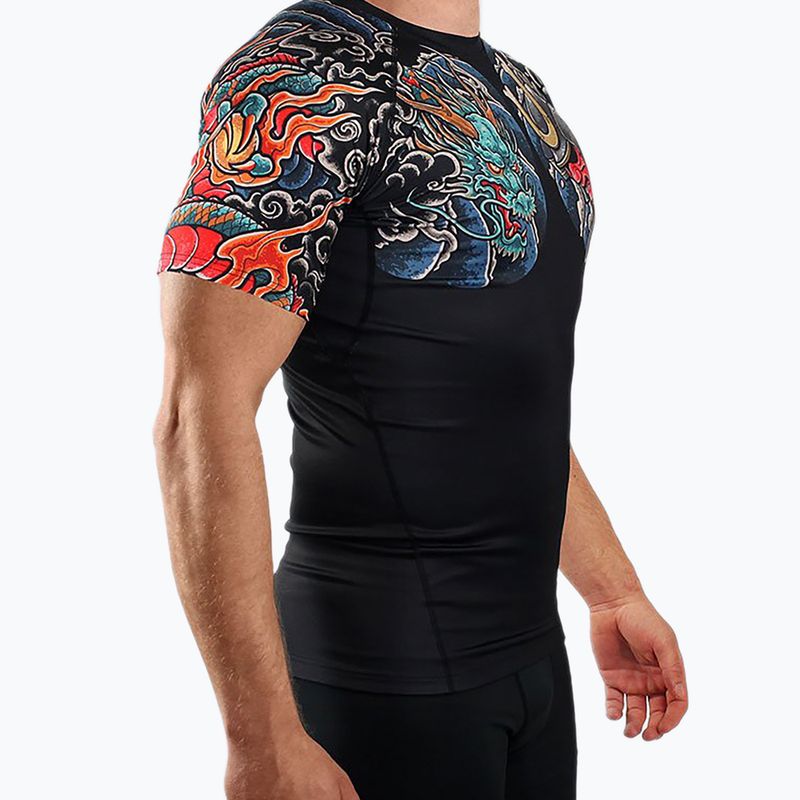 Rashguard męski Ground Game Bushido 3.0 czarny 2