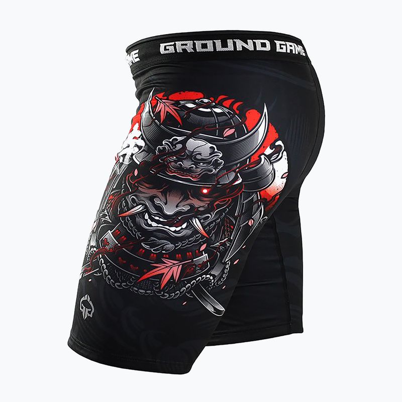 Spodenki treningowe męskie Ground Game Vale Tudo Samurai 2.0 czarny/multikolor 3