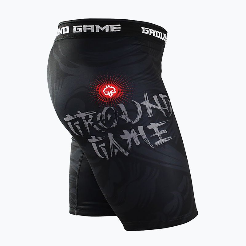Spodenki treningowe męskie Ground Game Vale Tudo Samurai 2.0 czarny/multikolor 4