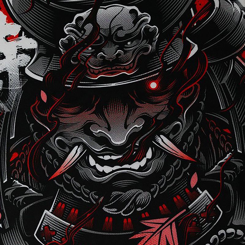 Spodenki treningowe męskie Ground Game Vale Tudo Samurai 2.0 czarny/multikolor 6