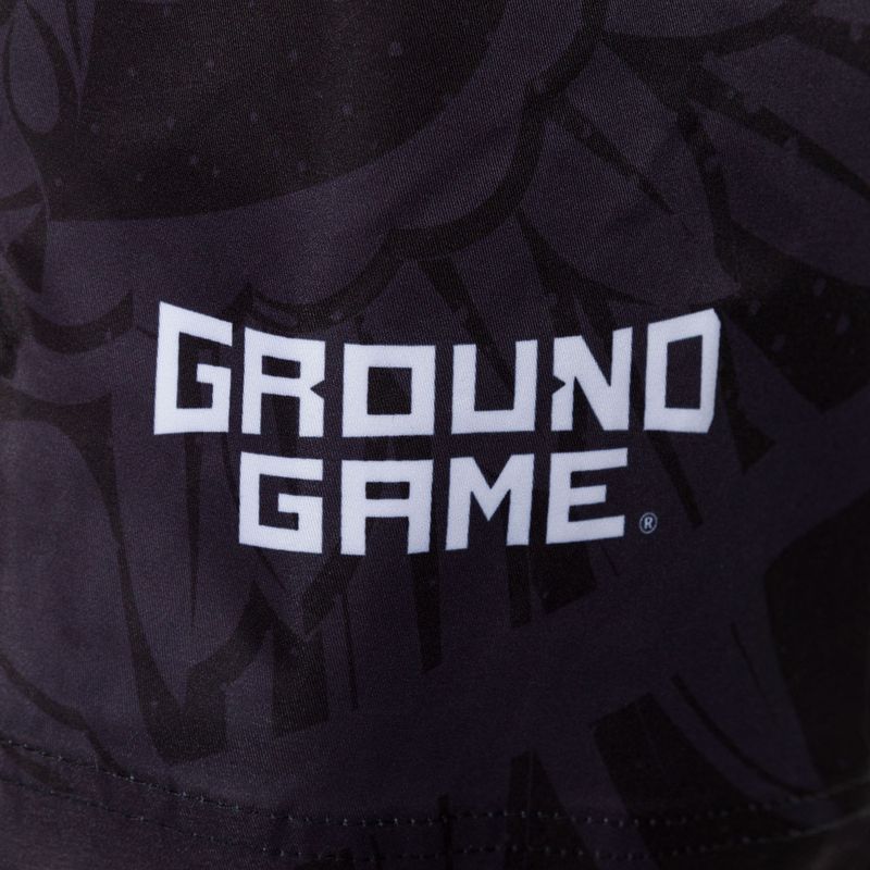 Spodenki treningowe męskie Ground Game MMA Polska czarne 3