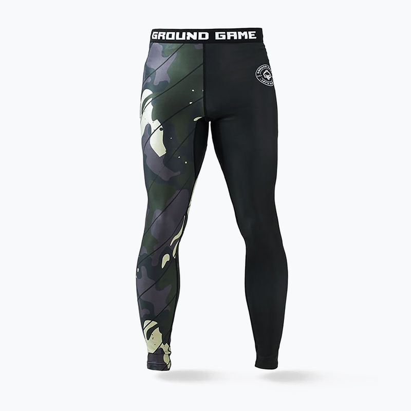 Legginsy treningowe męskie Ground Game Moro 3.0 moro