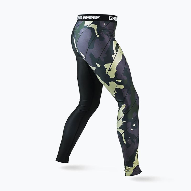 Legginsy treningowe męskie Ground Game Moro 3.0 moro 3
