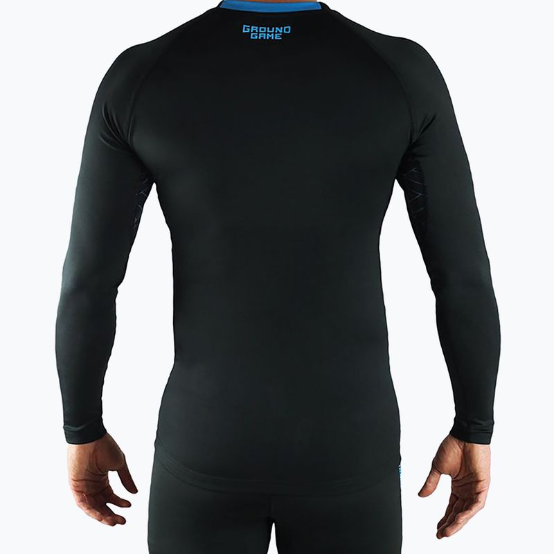 Rashguard longsleeve męski Ground Game Athletic 3.0 czarny 3