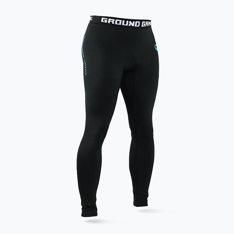 Legginsy treningowe męskie Ground Game Athletic 3.0 czarne 2