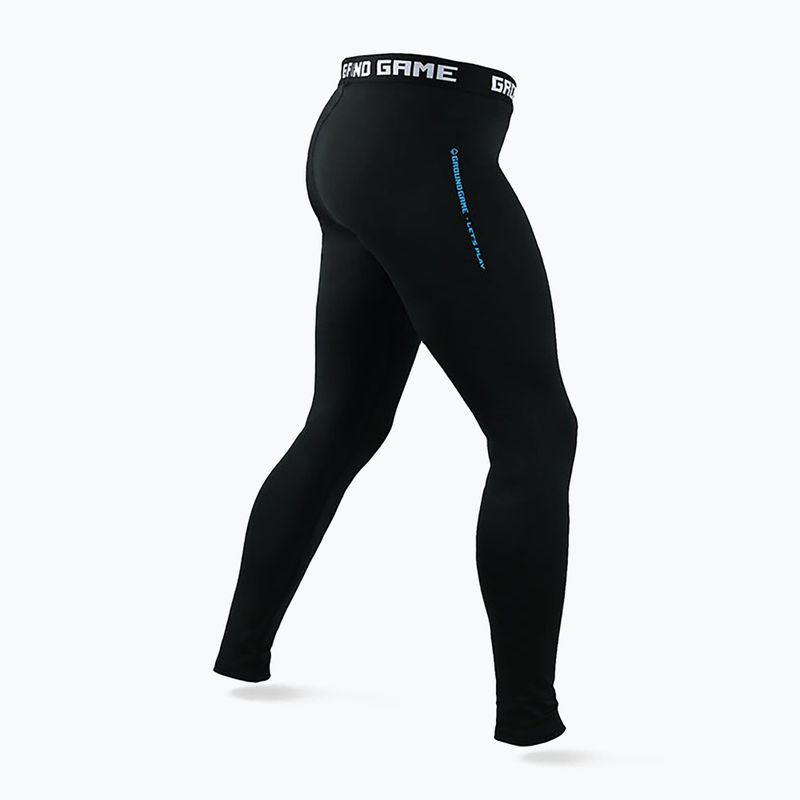 Legginsy treningowe męskie Ground Game Athletic 3.0 czarne 5