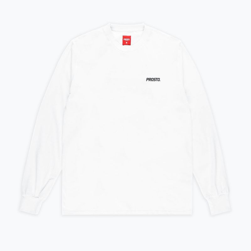 Longsleeve męski PROSTO Typeskur white