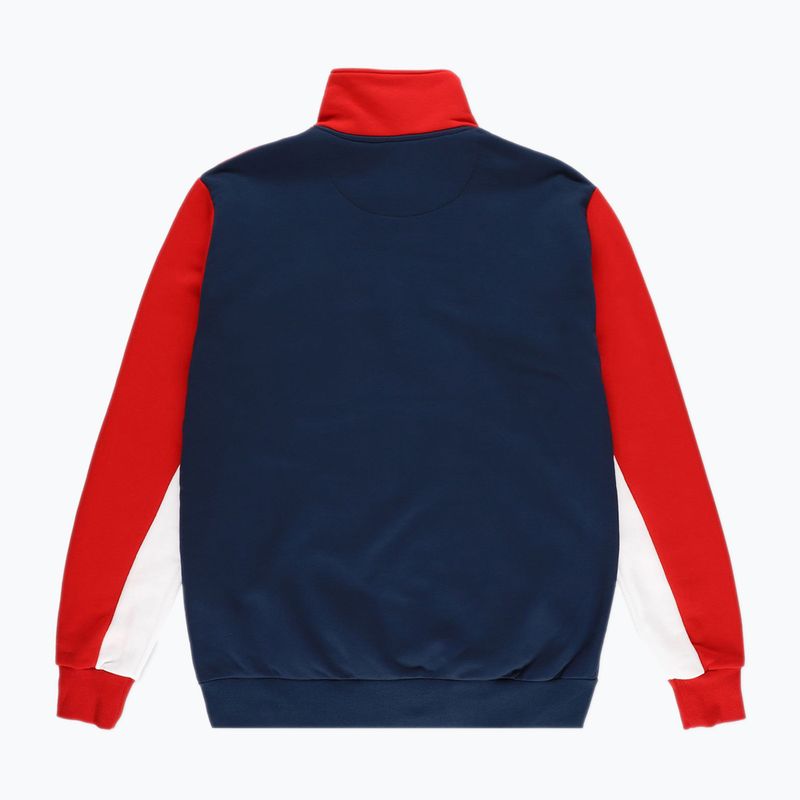 Bluza męska PROSTO Half Zip Sweatshirt red 2