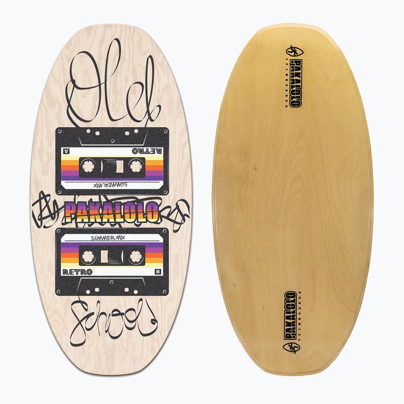 Deska skimboardowa PAKALOLO Old School S/M multicolor