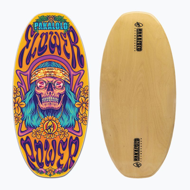 Deska skimboardowa PAKALOLO Flower Power L/XL multicolor