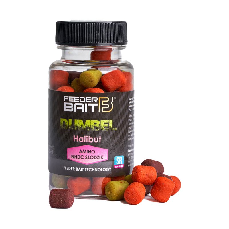 Przynęta haczykowa dumbells Feeder Bait Halibut 10 mm 75 ml