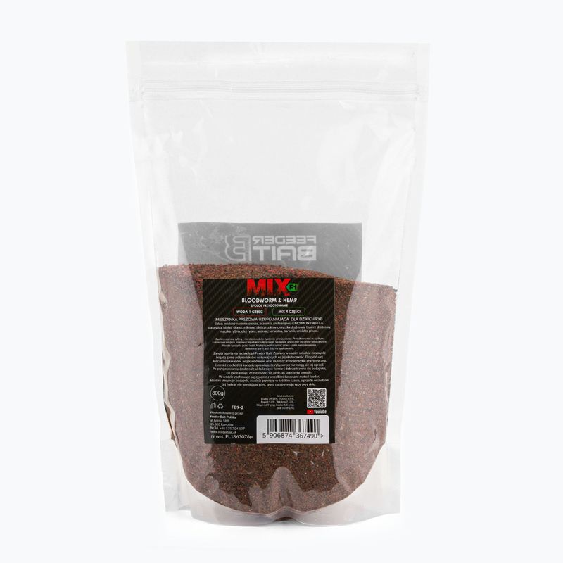 Zanęta do metody Feeder Bait Method Mix F1 Ochotka& Konopia 800 g 2