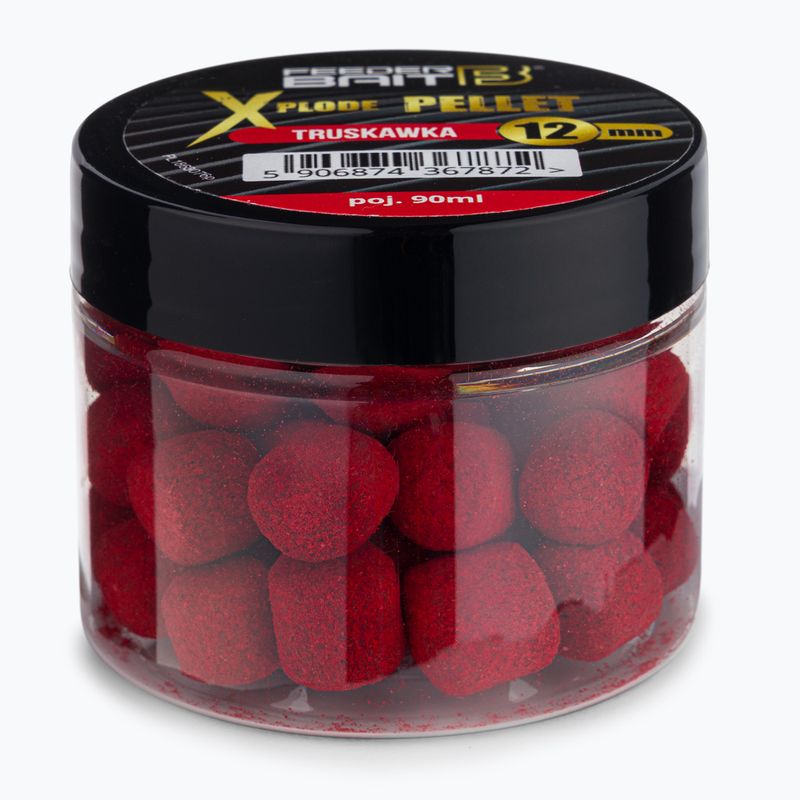Pellet haczykowy Feeder Bait Xplode Truskawka 12 mm 90 ml