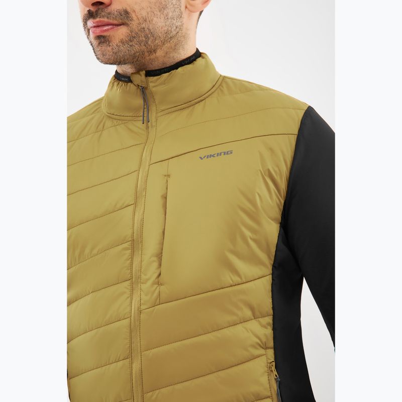 Kurtka hybrydowa męska Viking Zemu black/brown 4