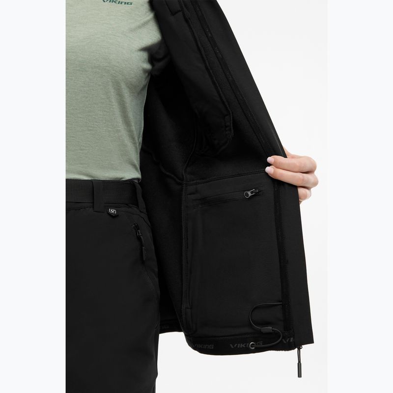Bluza polarowa damska Viking Migano black 6