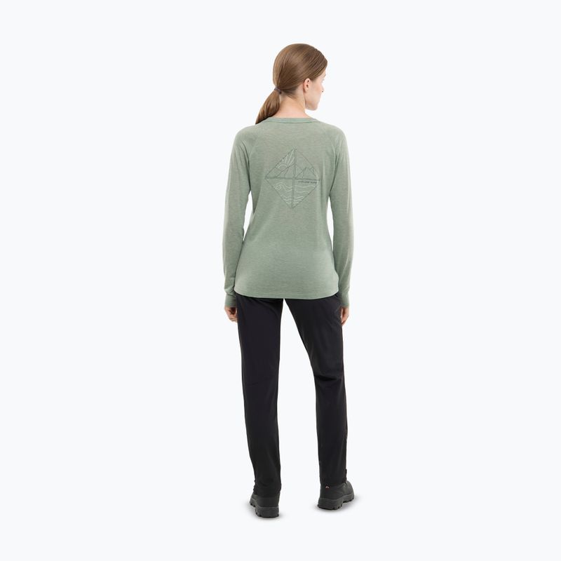 Bluza termoaktywna damska Viking Andali green 3