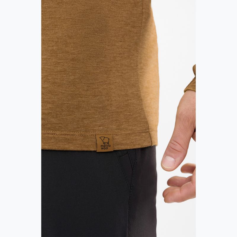 Longsleeve termoaktywny męski Viking Andali brown 6