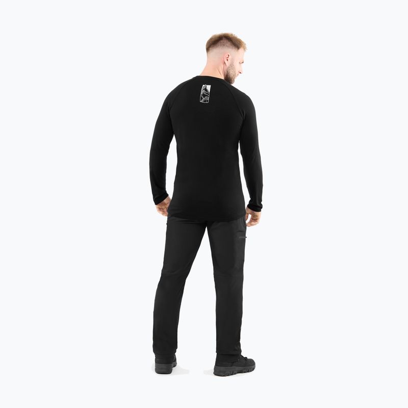 Bluza termoaktywna męska Viking Andali black 3