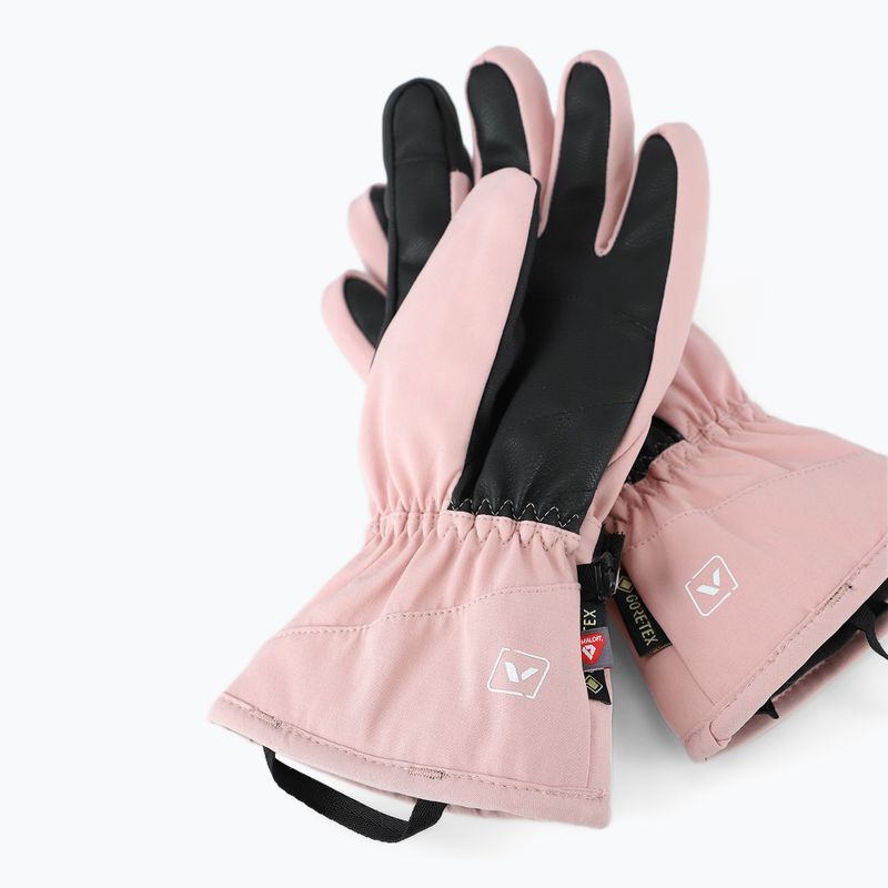 Rękawice narciarskie damskie Viking Sherpa 2.0 Gore-Tex Ski pink/white 3