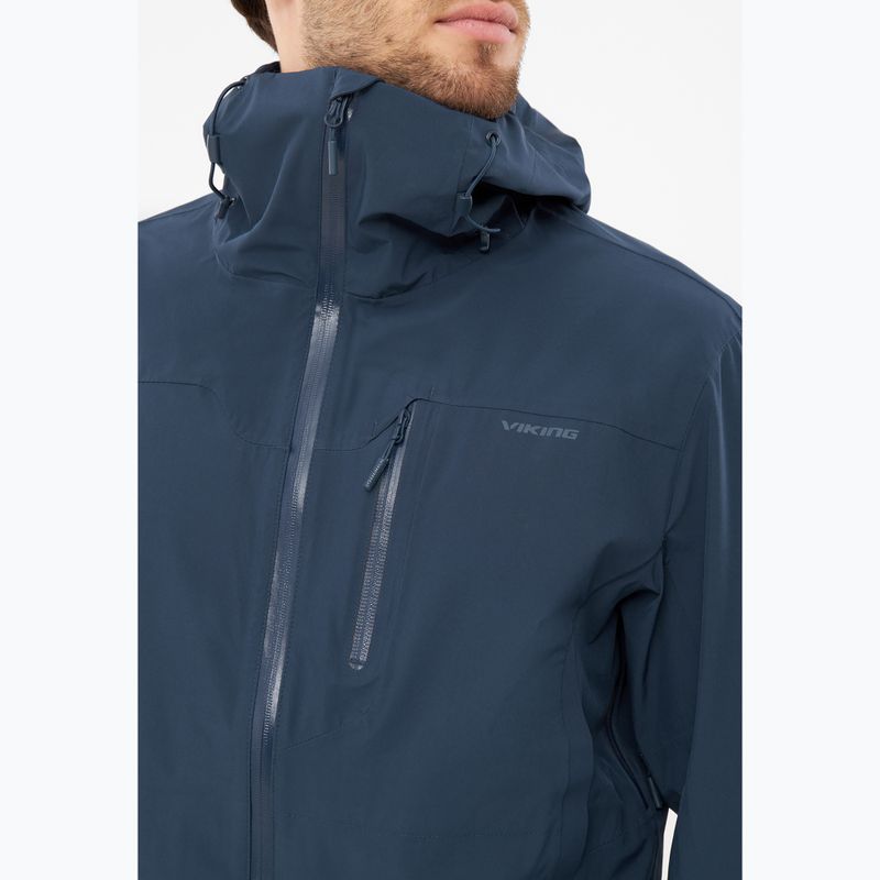 Kurtka przeciwdeszczowa męska Viking Trek Pro 2.5 navy 4