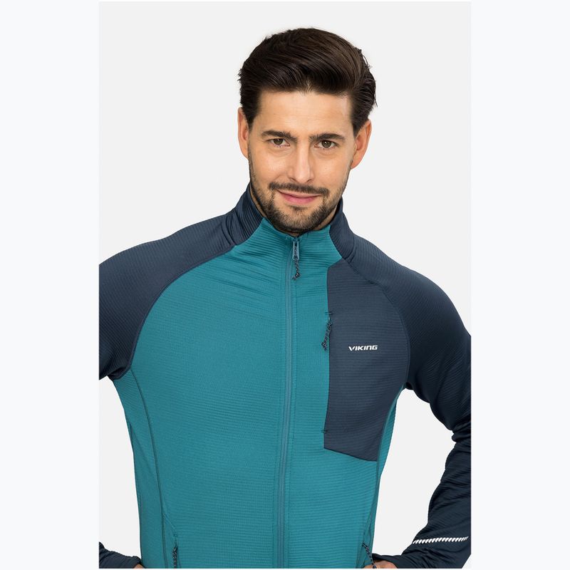 Bluza trekkingowa męska Viking Birger blue/navy 5