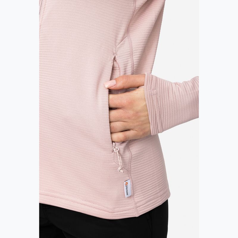 Bluza trekkingowa damska Viking Birger Hoodie pink 7